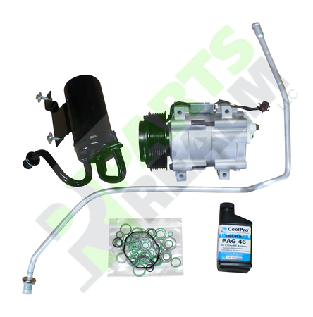 Parts Realm CO-20730AK Complete A/C Compressor Replacement Kit 